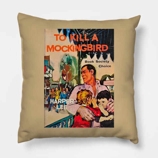 To Kill a Mockingbird by Harper Lee Pillow by booksnbobs