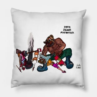 Burn Bear Pyrotica Pillow