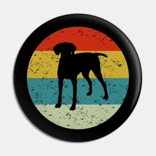 German shorthaired pointer retro vintage Pin