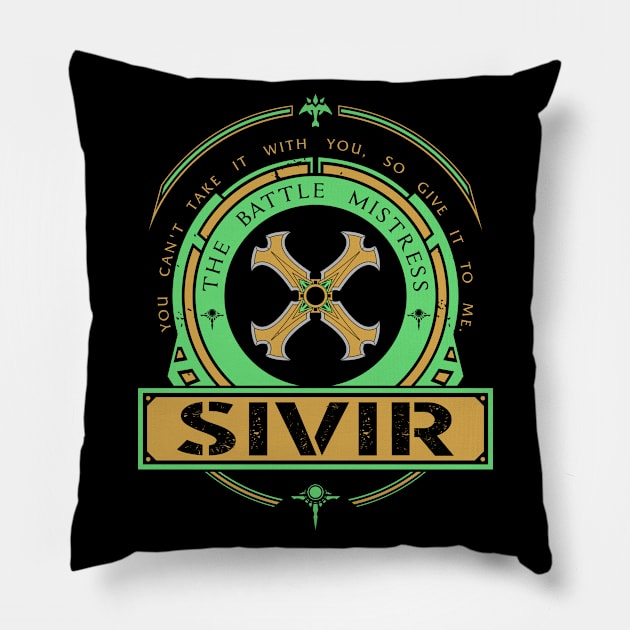 SIVIR - LIMITED EDITION Pillow by DaniLifestyle