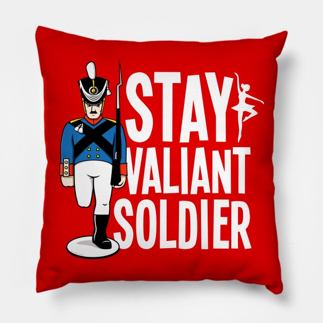 Tin Soldier Pillow by wloem