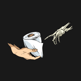 CREATION OF ADAM TOILET PAPER T-Shirt