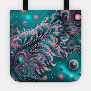 Other Worldly Designs- nebulas, stars, galaxies, planets with feathers Tote