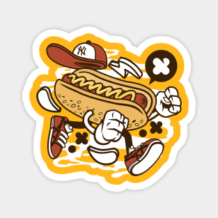 The Hot Dog Lover Magnet