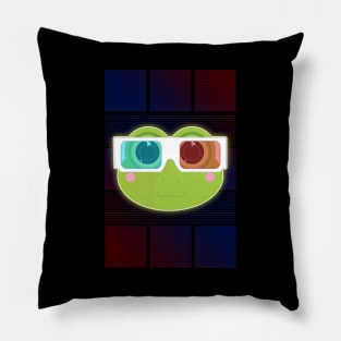 3D Frog Pillow