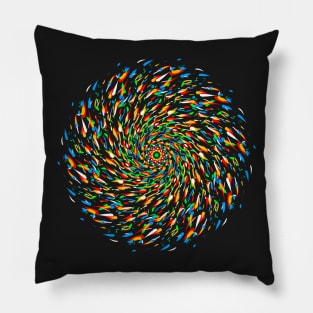 wheel of life Pillow