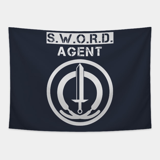 Agent of S.W.O.R.D. Tapestry by Nazonian