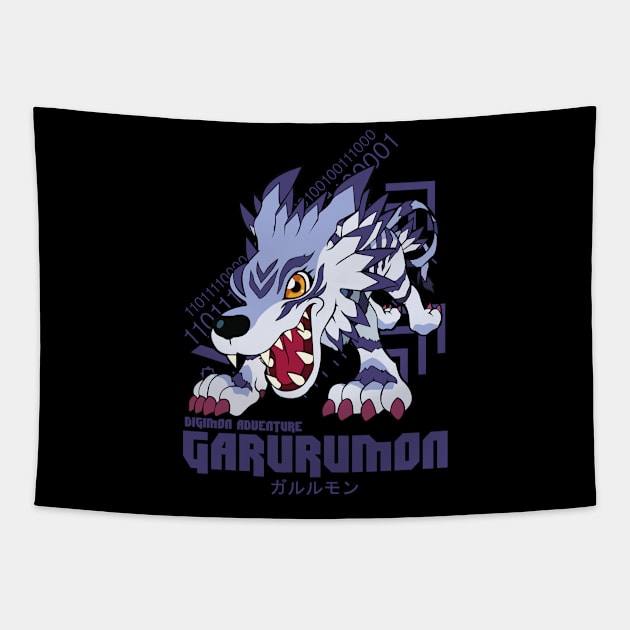 digimon adventure garurumon Tapestry by DeeMON