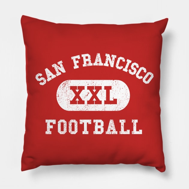 San Francisco Football II Pillow by sportlocalshirts