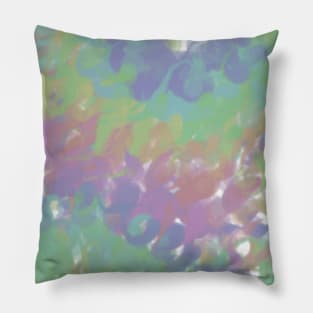 Dark Pastel Tie Dye Pillow