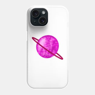 Purple Planet Phone Case