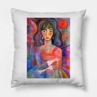 Painted lady II Pillow