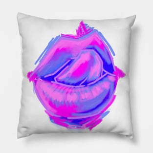 Neon Kiss Pillow