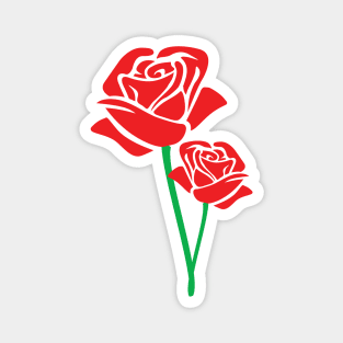 Red Rose Symbol of Love Magnet