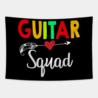 Guitar Squad Teacher Back To School Tapestry