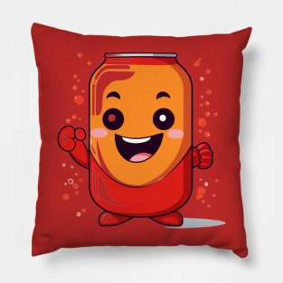 Soft drink cute T-Shirt cute giril Pillow