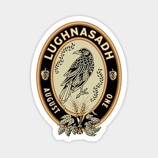 Lughnasadh Crow Magnet