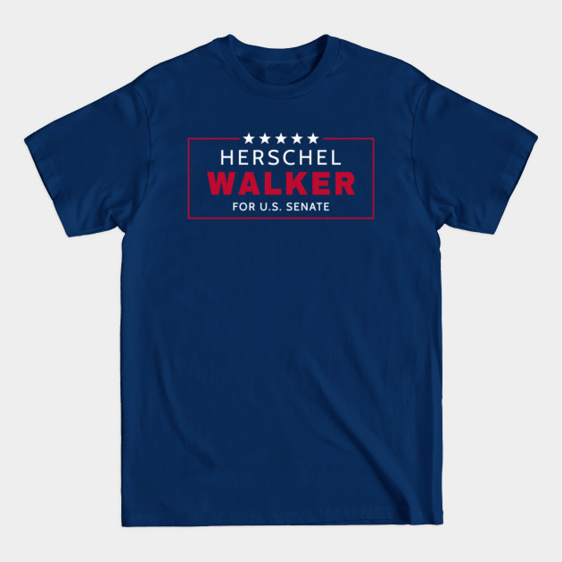 Herschel Walker 2022 Senate Election Georgia MAGA Republican Senator Walker Blue - 2022 Elections - T-Shirt