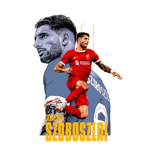 The Red Anfield Dream: Dominik Szoboszlai T-Shirt