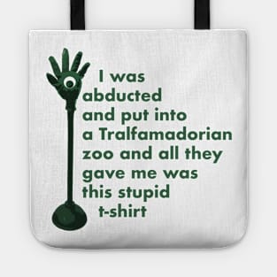 Tralfamadore Zoo Shirt Tote