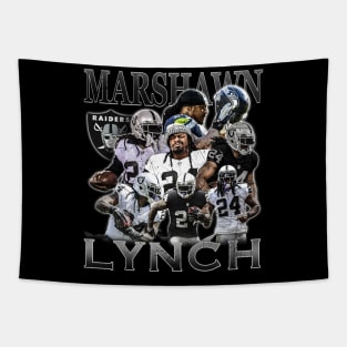 Marshawn Lynch Vintage Tapestry