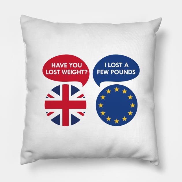 I Lost A Few Pounds Pillow by LuckyFoxDesigns