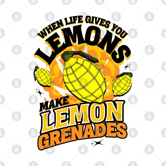 When Life Gives You Lemons Make Lemon Grenades by Three Meat Curry