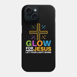 Funny Let Your Light Shine Christian Faith Phone Case