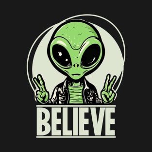 I still want to Believe, UFO Alien disclosure T-Shirt