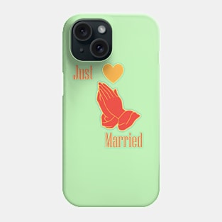 happy marriage Phone Case