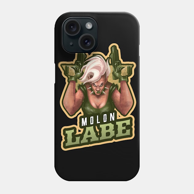 Woman With Guns | Molon Labe Phone Case by Mega Tee Store