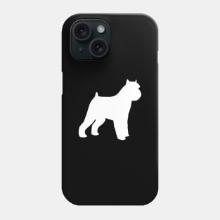 Brussels Griffon Silhouette Phone Case