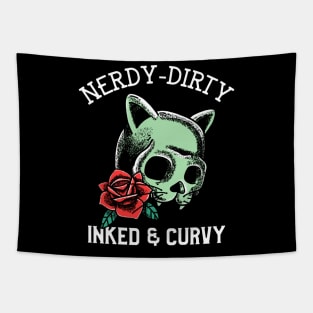 Nerdy Dirty Inked & Curvy - Nerdy Tapestry