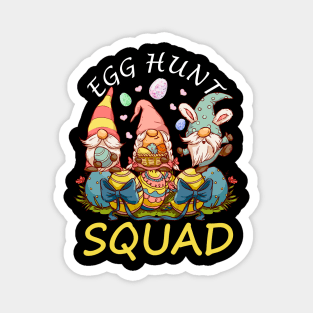 Egg Hunt Squad Easter Funny Gnomes Lovers Gift Magnet