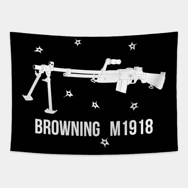 Browning M1918 (BAR) Tapestry by FAawRay