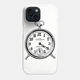 4:20 Vintage Clock 420 Illustration Minimal Distressed Art Phone Case