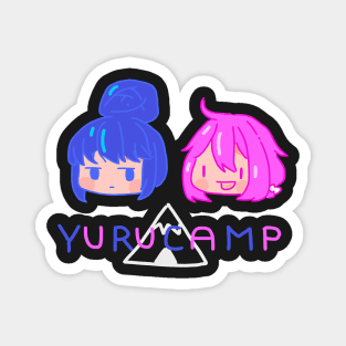 Yurucamp Laid-back Camp - Shimarin & Nadeshiko Magnet