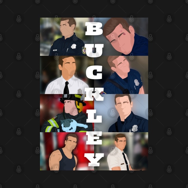 Evan 'Buck' Buckley | 911 by icantdrawfaces