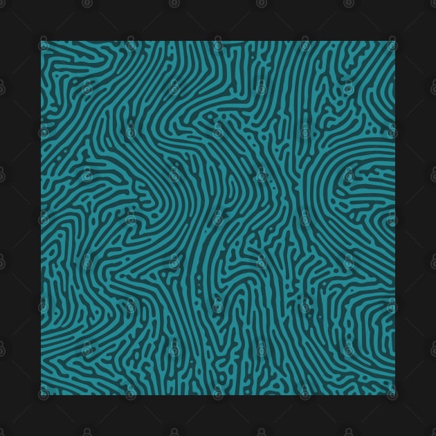 Liquid Turing Pattern (Green) by John Uttley