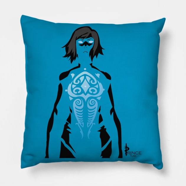 Avatar State Korra Pillow by Prince_Tumi_1