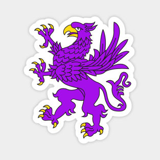 Griffon logo Purple Magnet