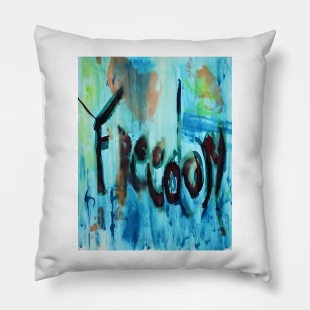 AB Freedom Pillow by TonyBroadbent