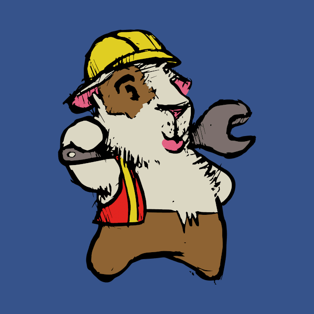 Guinea Pig Worker by GuineaPigArt