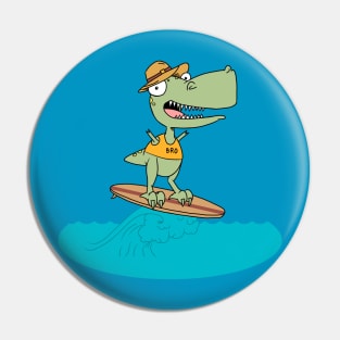 Surfasaurus Rex! Pin