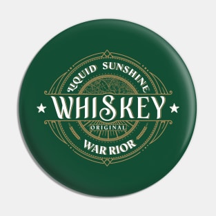 Whiskey Lovers Liquid Sunshine T-Shirt Pin