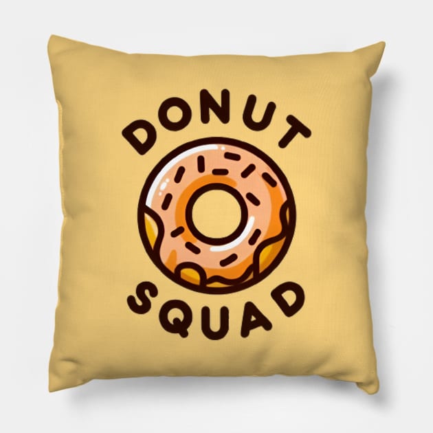 donut squad Pillow by CreationArt8