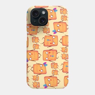 Graham Cracker Family Pattern Phone Case