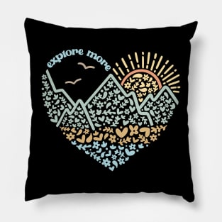 Explore More Adventure Hiking Pillow