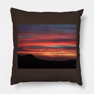 Morning Sunrise Over Koko Head Pillow