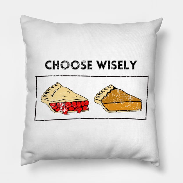 Choose your pie Pillow by Sloat